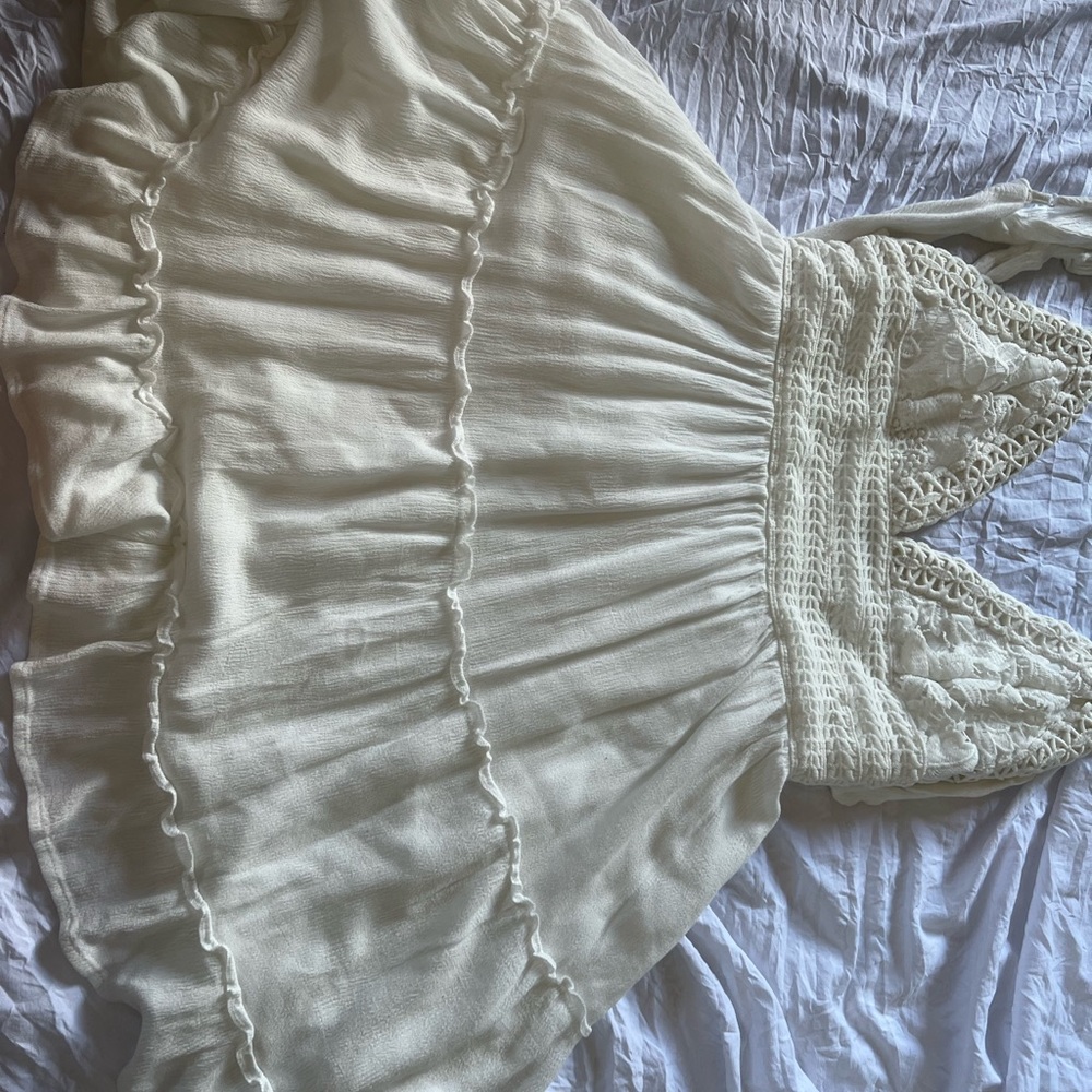 white dress